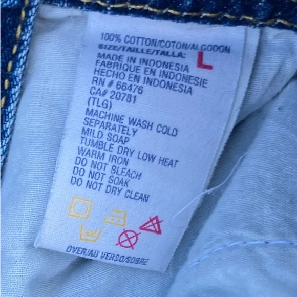 Vintage Tommy Hilfiger Bib Overall Shorts sizeL CARPENTERLOOP Logo Straps Jeans